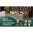 Afuera Living 230-Gallon Light Coffee Waterproof Outdoor Storage Box