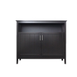 Afuera Living Brown Kitchen Sideboard and Buffet Server Cabinet