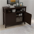 Afuera Living Brown Kitchen Sideboard and Buffet Server Cabinet