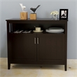 Afuera Living Brown Kitchen Sideboard and Buffet Server Cabinet