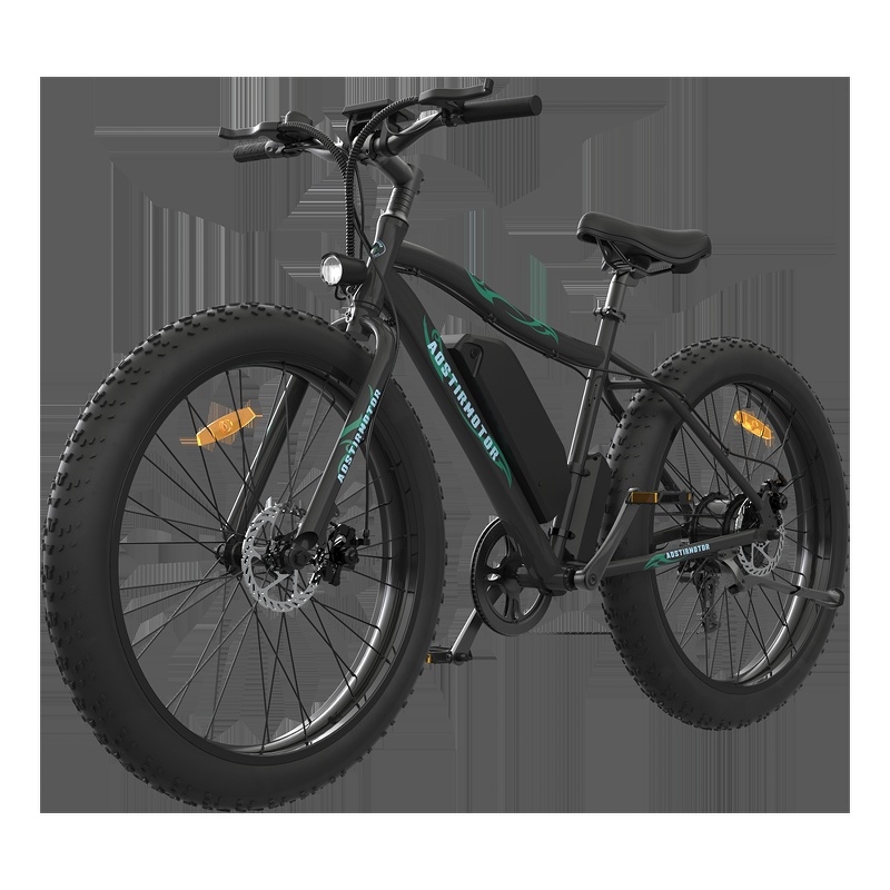 Afuera Living 500W Electric Fat Tire Bike with 36V Removable Battery