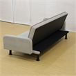 Afuera Living Contemporary Gray Adjustable Convertible Sofa Bed