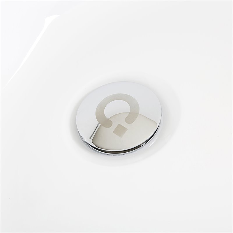 Afuera Living Freestanding Soaking Acrylic Alcove Bathtub in White