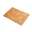 Afuera Living Contemporary Reversible Bamboo Shower Mat 20x28 Inches