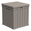 Afuera Living 50-Gallon Weatherproof Outdoor Storage Box - light coffee Resin