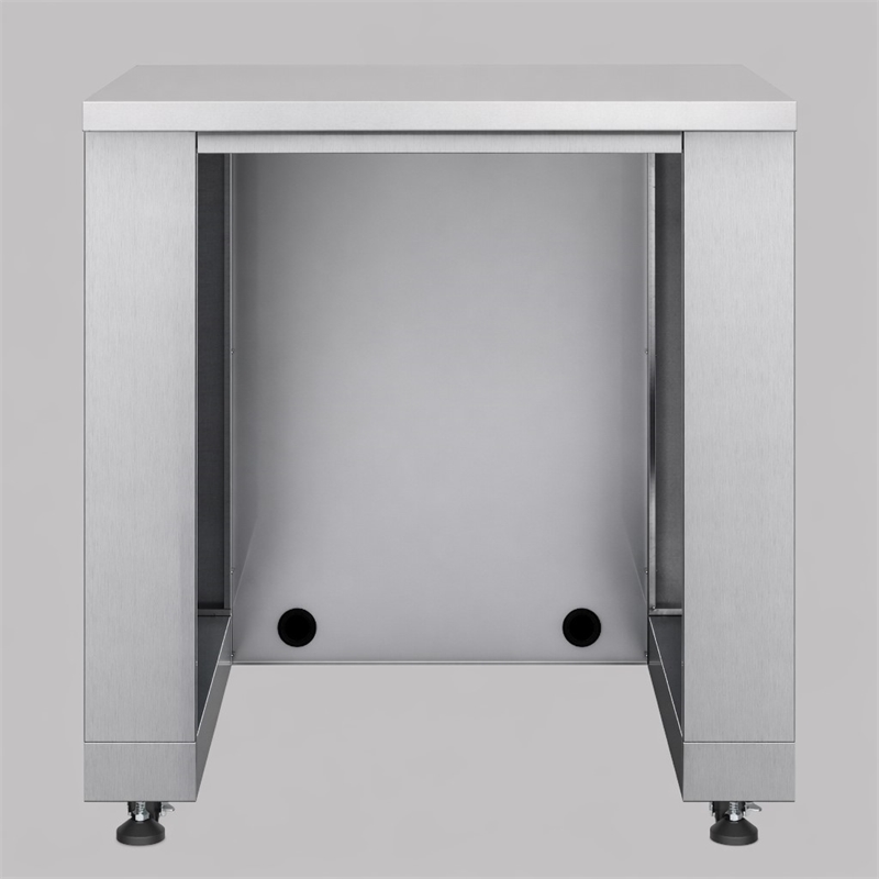Afuera Living Outdoor Stainless Steel Cabinet for Refrigerator in Modern Finish
