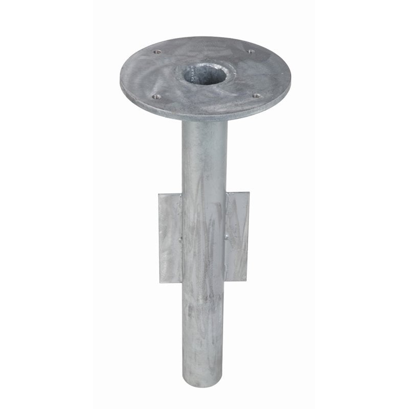 Afuera Living Modern Style Steel In-Ground Mount in Bronze Finish