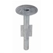 Afuera Living Modern Style Steel In-Ground Mount in Bronze Finish