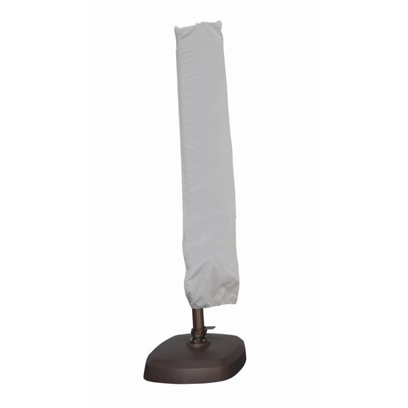 Afuera Living Polyester Protective Cover for Cantilever Umbrella in Gray