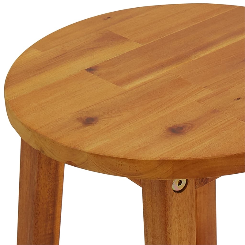 Afuera Living 5-Piece Acacia Wood Bar Set in Natural Finish