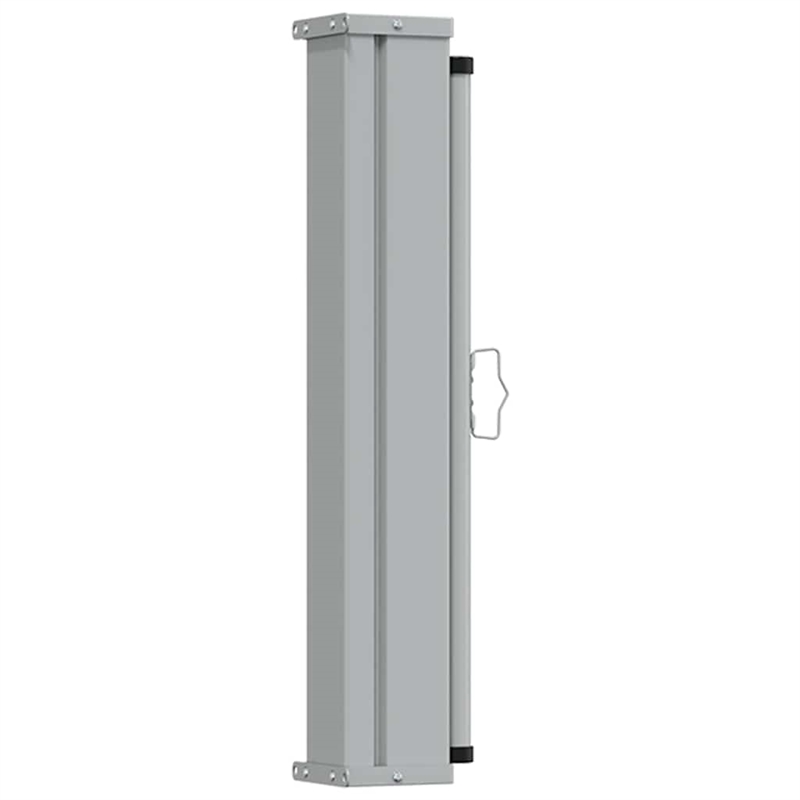 Afuera Living Cream and Grey Retractable Side Awning