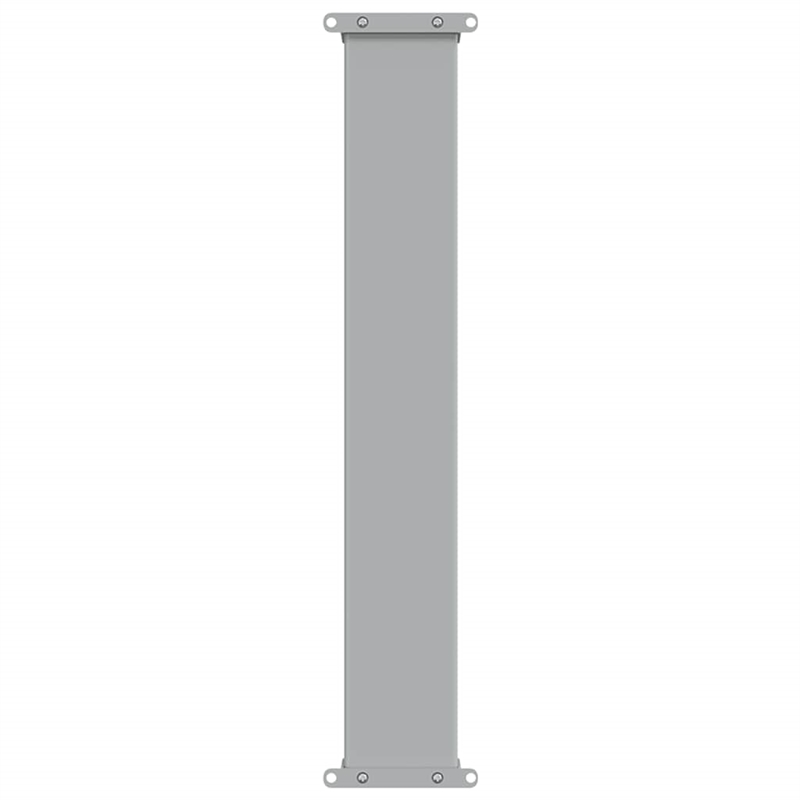 Afuera Living Cream and Grey Retractable Side Awning