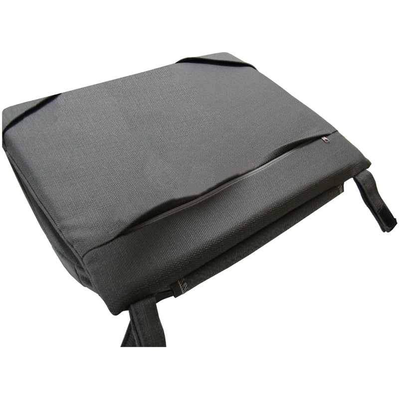 Afuera Living Outdoor/Indoor Bar Stool with Arms Cream Fabric Cushion