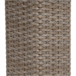 Afuera Living Outdoor Patio Bistro Table in Natural Wicker/Rattan