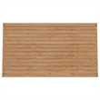 Afuera Living Rectangular Teak Patio Coffee Table in Natural Finish