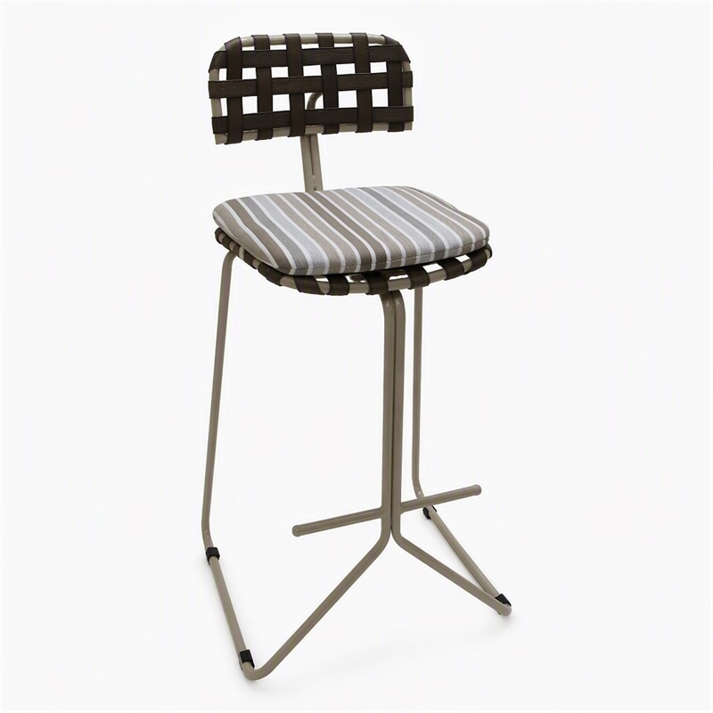 Afuera Living Outdoor Metal Bar Stool 30