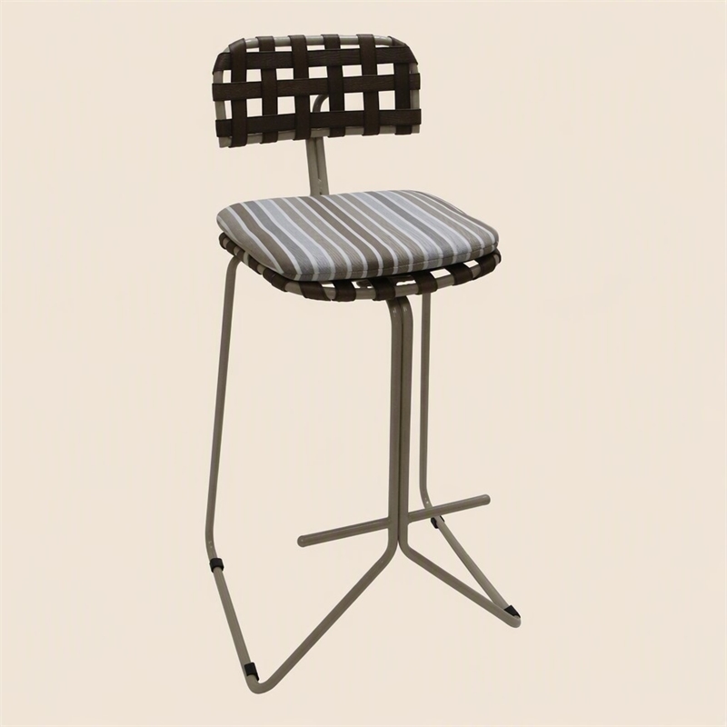 Afuera Living Outdoor Metal Bar Stool 30