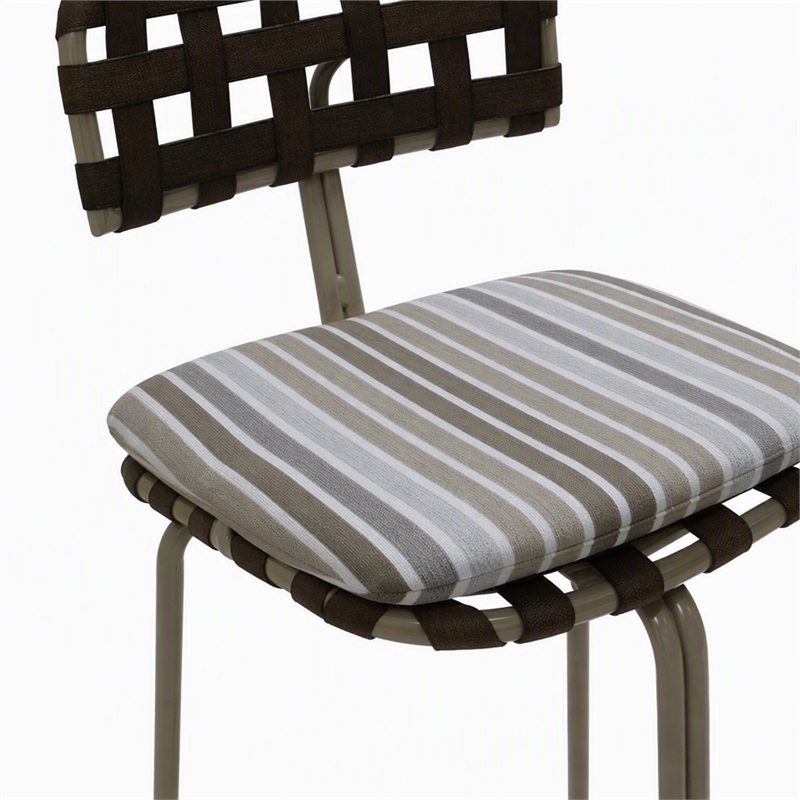 Afuera Living Outdoor Metal Bar Stool 30