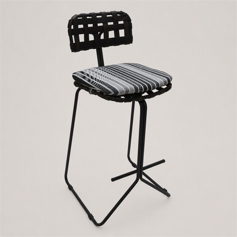 Afuera Living Outdoor Metal Bar Stool 30