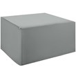 Afuera Living Polyester Outdoor Dining Set Cover in Gray Fabric