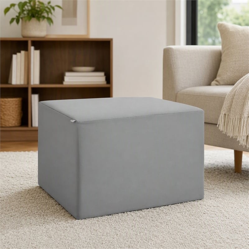 Afuera Living Polyester Outdoor Dining Set Cover in Gray Fabric
