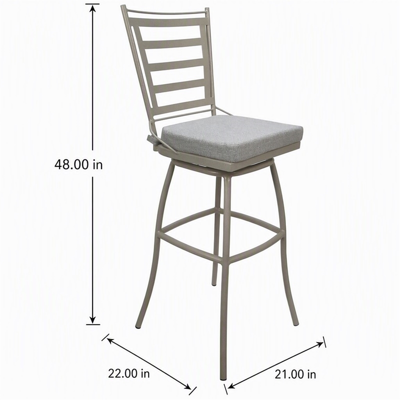 Afuera Living Indoor/Outdoor Bar Stool 30