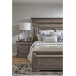 Madison Ridge Brown Wood California King Bed with Chest Footboard by Pulaski