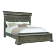 Madison Ridge Brown Wood California King Bed with Chest Footboard by Pulaski
