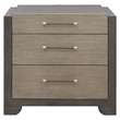 Pulaski Anderson Park Moose Trail And Frontier 3 Drawer Nightstand in Brown