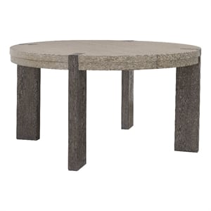 Pulaski Anderson Park Moose Trail And Frontier Round Dining Table in Brown