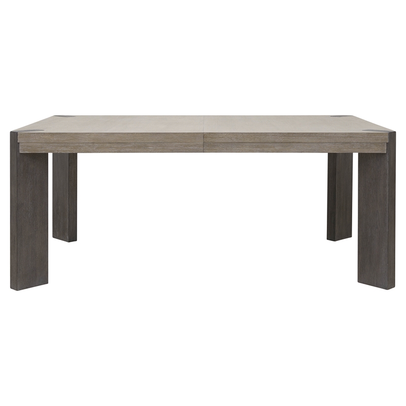 Pulaski Anderson Park Moose Trail And Frontier Leg Dining Table in Brown