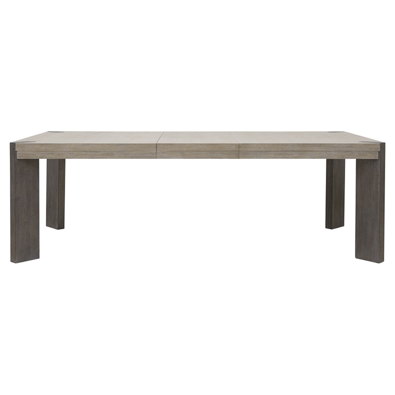 Pulaski Anderson Park Moose Trail And Frontier Leg Dining Table in Brown