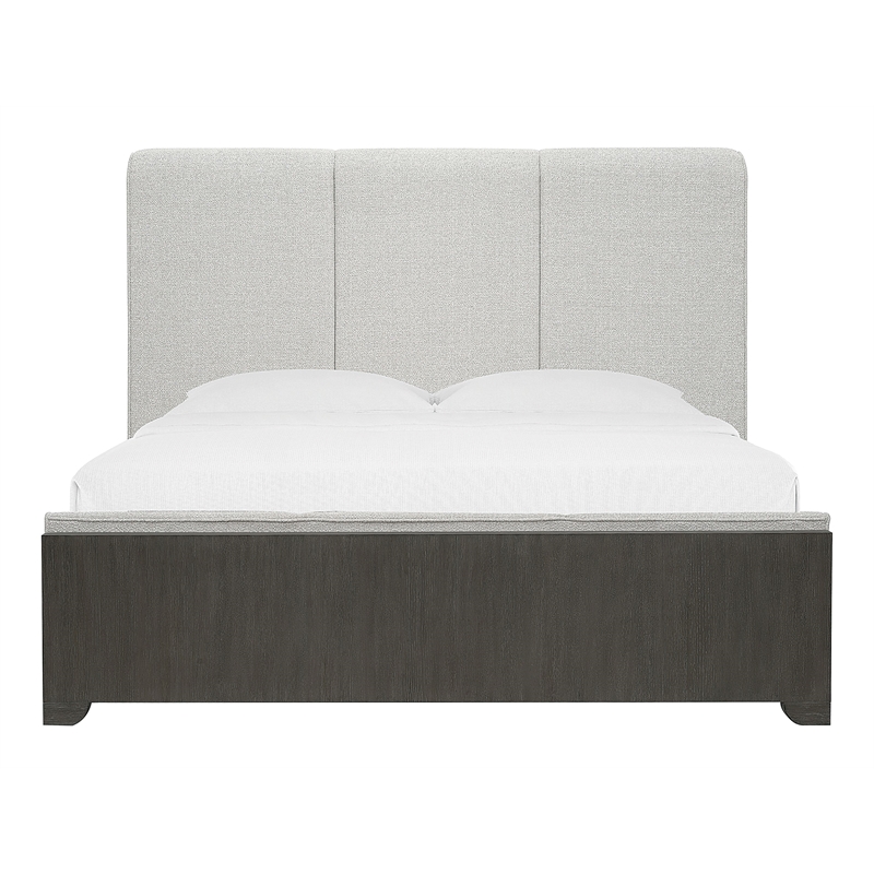 Pulaski Anderson Park Moose Trail And Frontier King Upholstered Bed in Brown