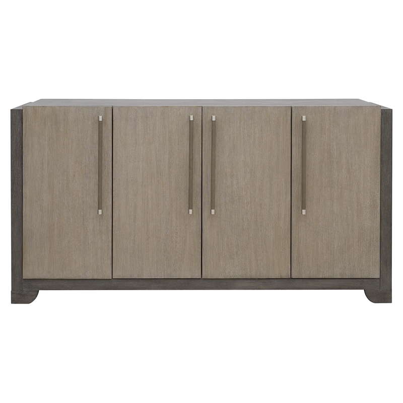 Pulaski Anderson Park Moose Trail And Frontier 4 Door Sideboard in Brown