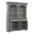 Pulaski Madison Ridge Server With Hutch in Buff Grey
