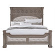 Pulaski Kingsbury Queen Panel Bed in French Gray