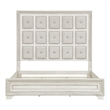 Pulaski Camila Queen Upholstered Bed in Creamy White