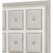 Pulaski Camila Queen Upholstered Bed in Creamy White