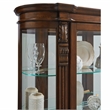 Pulaski Foxcroft Curved End Curio Cabinet in Foxcroft