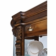 Pulaski Foxcroft Curved End Curio Cabinet in Foxcroft