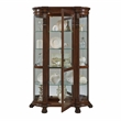 Pulaski Foxcroft Curved End Curio Cabinet in Foxcroft