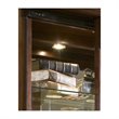 Hardwood Sliding Glass Door Curio Cabinet in Cherry Brown by Pulaski Furniture