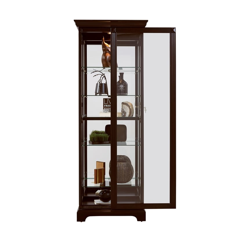 Pulaski Furniture Harwood Curio Cabinet - Thumbnail 2