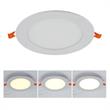 6-in White Integrated LED Recessed Downlight 4 pack