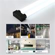 4FT 40-watt Integrated LED Linkable Shop Light 4 Pack