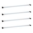 4FT 40-watt Integrated LED Linkable Shop Light 4 Pack