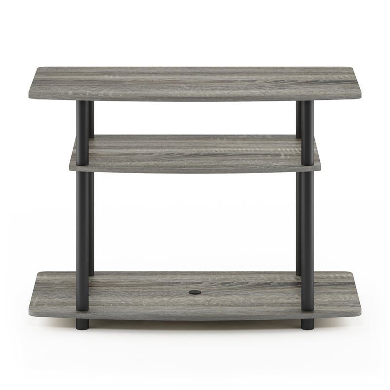 Furinno TURN-N-TUBE No Tools Wood 3-Tier TV Stand for TV up to 32