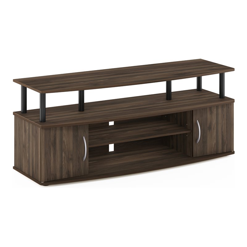 Furinno JAYA Wood Entertainment Center for TV up to 55
