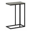 Furinno CAMNUS Engineered Wood Living Sofa Side Table in French Oak Gray