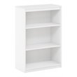 Furinno GRUEN Engineered Wood 3-Tier AdJUSTable Shelves Bookcase in White
